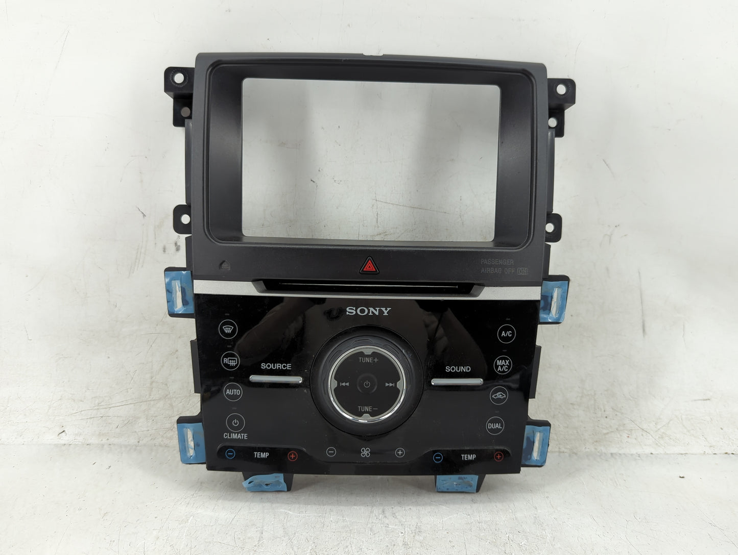 2011 Ford Edge Radio AM FM Cd Player Receiver Replacement P/N:BB5T-18A802-C Fits OEM Used Auto Parts - Oemusedautoparts1.com