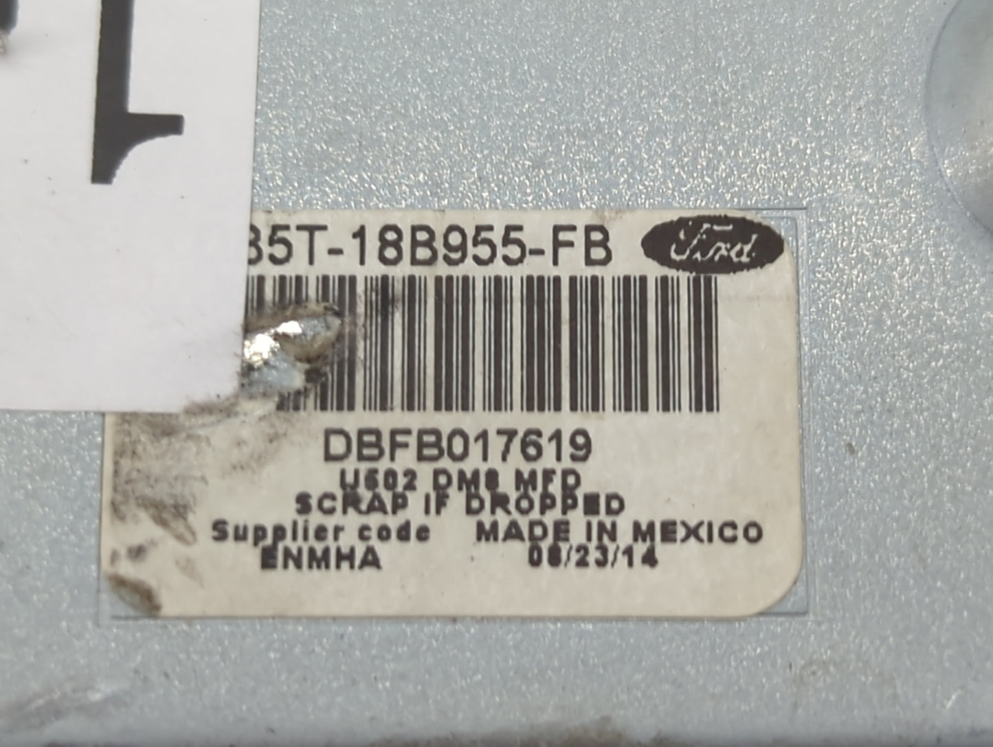 2011-2011 Ford Edge Information Display Screen 1449021 - Oemusedautoparts1.com