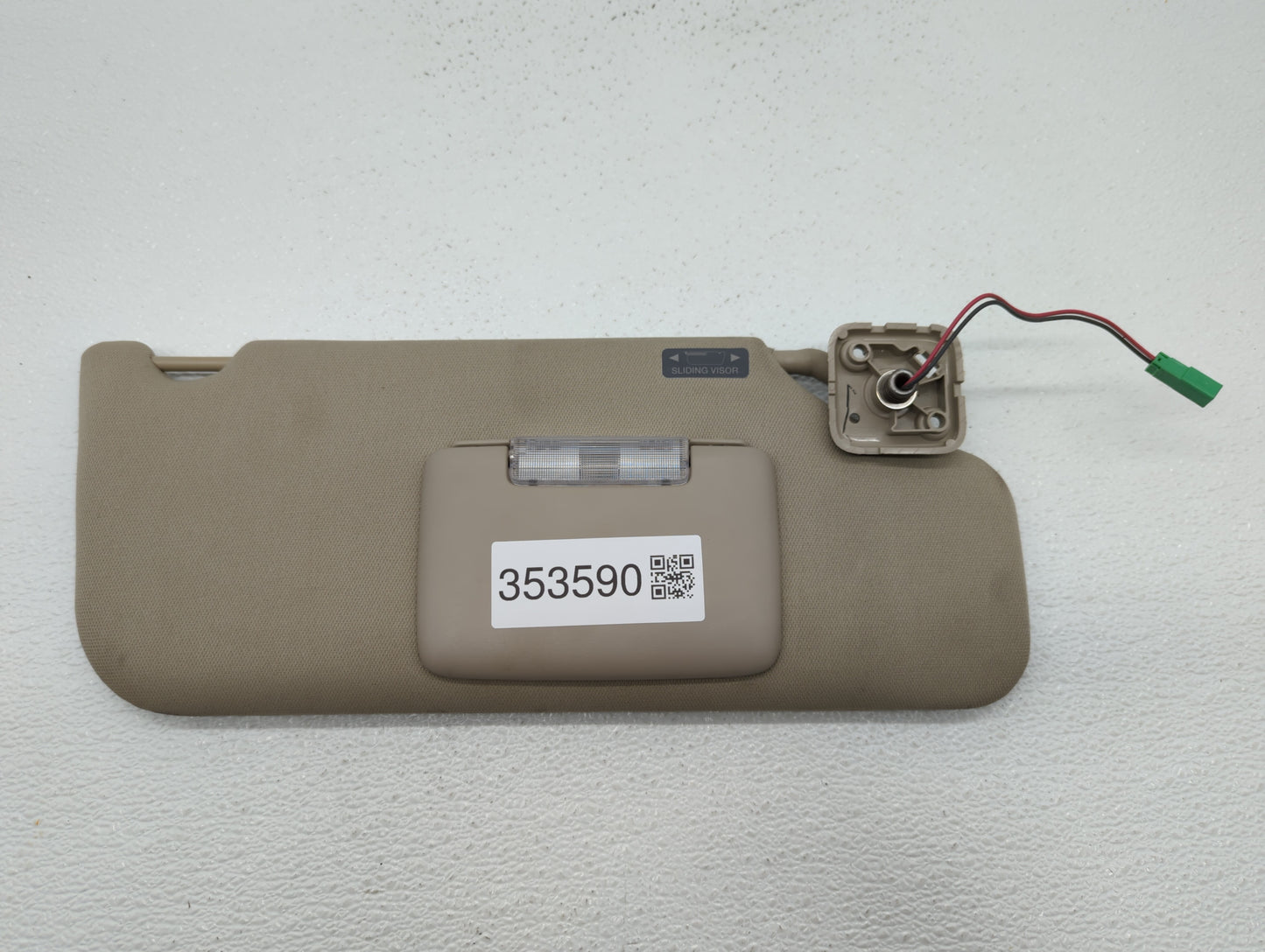 2011-2014 Ford Edge Sun Visor Shade Replacement Passenger Right Mirror Fits Fits 2011 2012 2013 2014 2015 OEM Used Auto Part