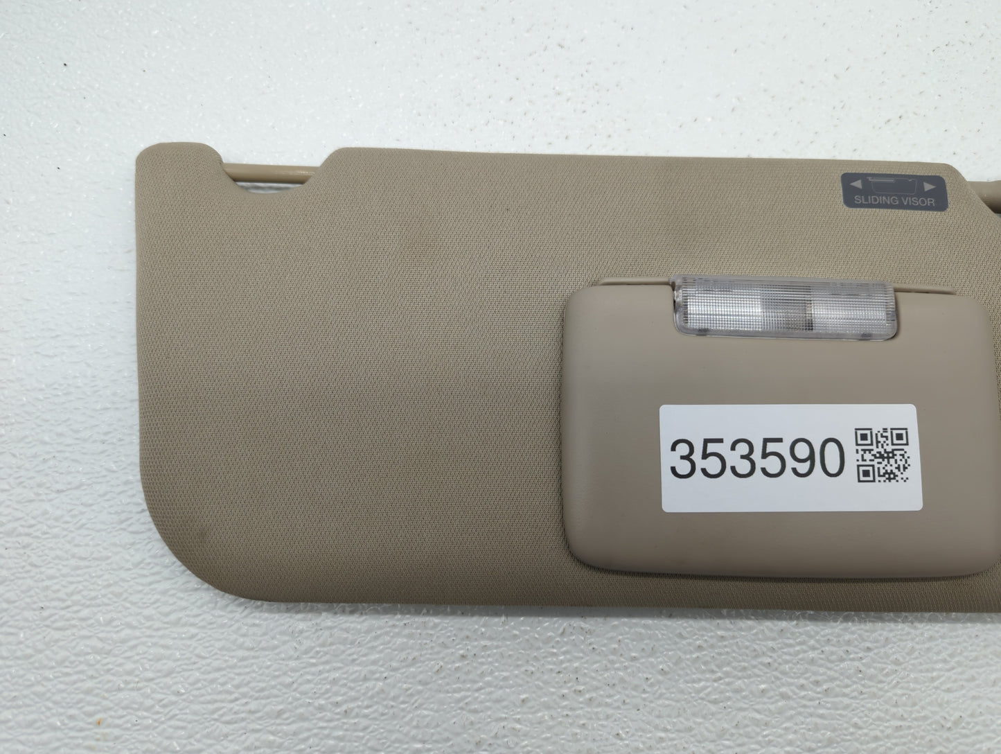 2011-2014 Ford Edge Sun Visor Shade Replacement Passenger Right Mirror Fits Fits 2011 2012 2013 2014 2015 OEM Used Auto Part