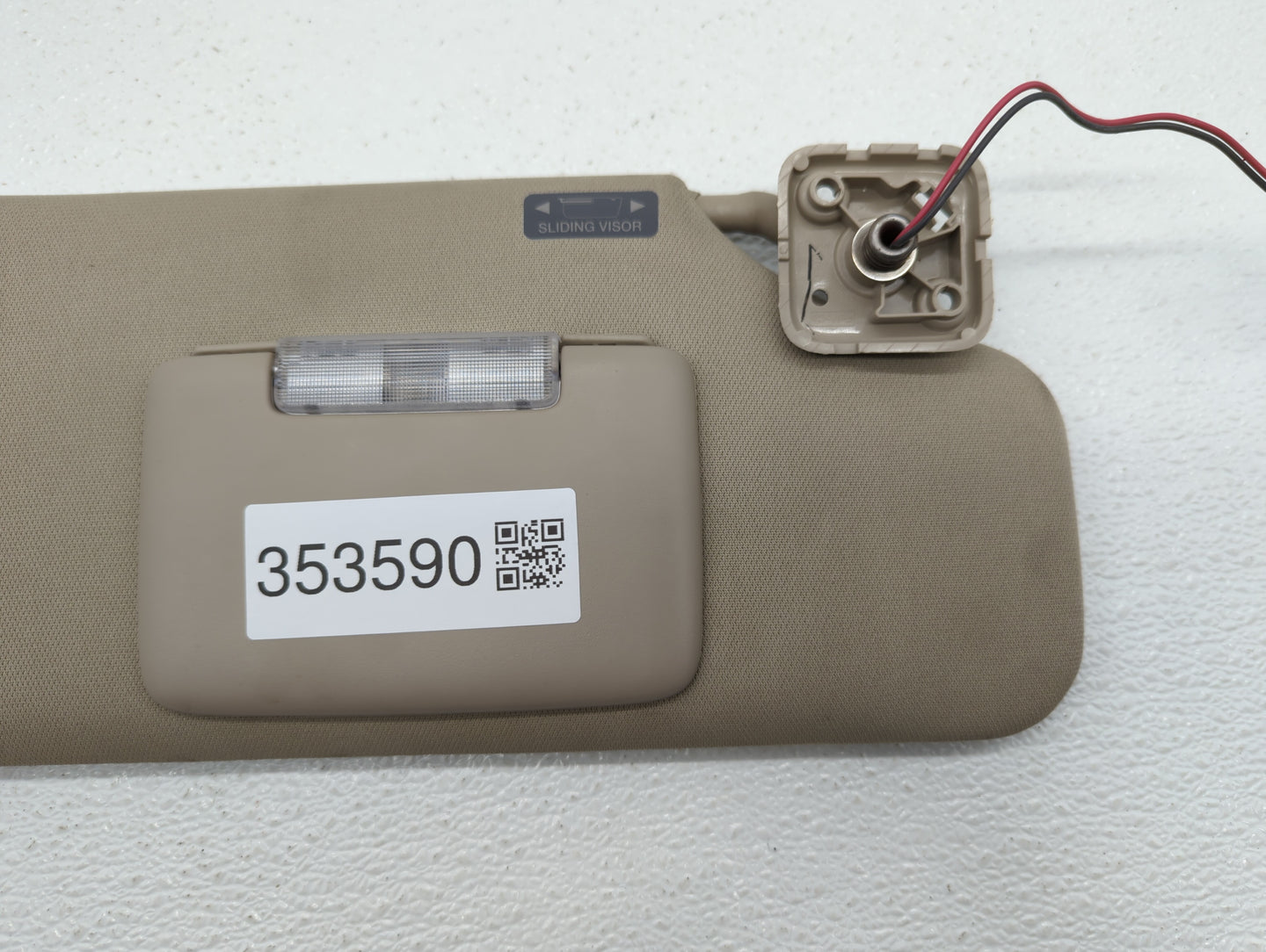 2011-2014 Ford Edge Sun Visor Shade Replacement Passenger Right Mirror Fits Fits 2011 2012 2013 2014 2015 OEM Used Auto Part