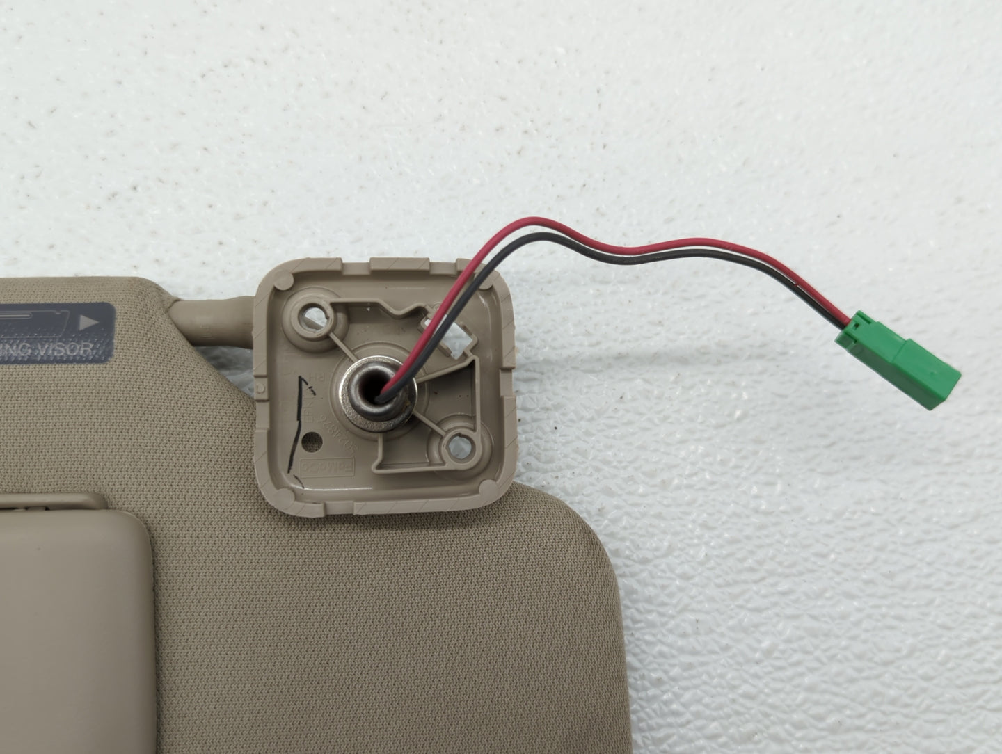 2011-2014 Ford Edge Sun Visor Shade Replacement Passenger Right Mirror Fits Fits 2011 2012 2013 2014 2015 OEM Used Auto Part