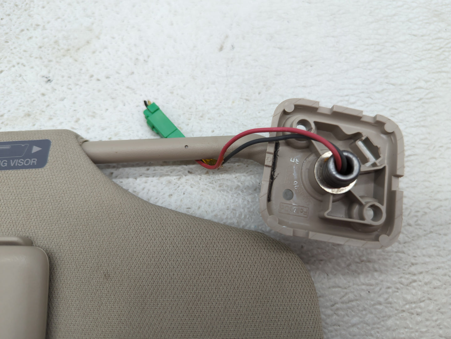 2011-2014 Ford Edge Sun Visor Shade Replacement Passenger Right Mirror Fits Fits 2011 2012 2013 2014 2015 OEM Used Auto Part