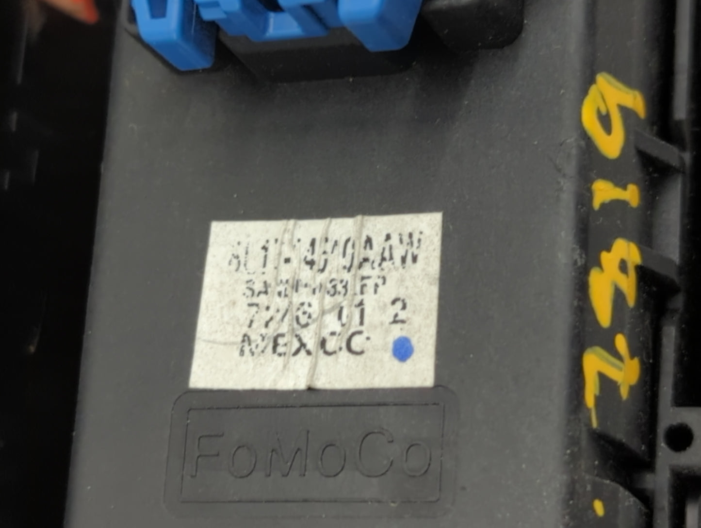 2011-2014 Ford Edge Master Power Window Switch Replacement Driver Side Left P/N:BT4T-14540-AAW Fits Fits 2011 2012 2013 2014