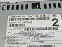 2011 Ford Edge Radio AM FM Cd Player Receiver Replacement P/N:BT4T-19C107-BN Fits OEM Used Auto Parts - Oemusedautoparts1.co