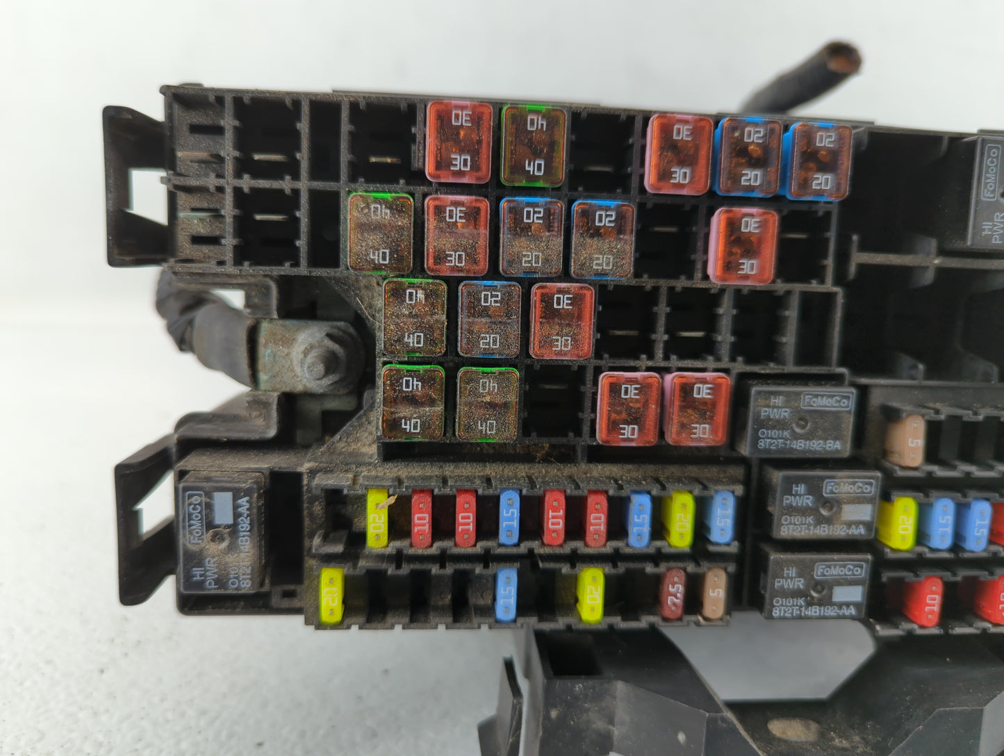 2011 Ford Edge Fusebox Fuse Box Panel Relay Module P/N:BT4T-14290-JG BT4T-14290-GF, BT4T-14290-GE Fits OEM Used Auto Parts -