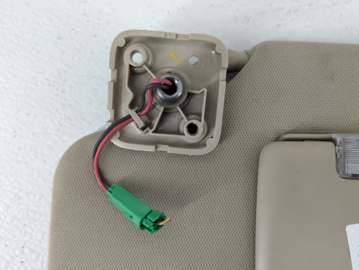 2011-2014 Ford Edge Sun Visor Shade Replacement Passenger Right Mirror Fits Fits 2011 2012 2013 2014 2015 OEM Used Auto Part