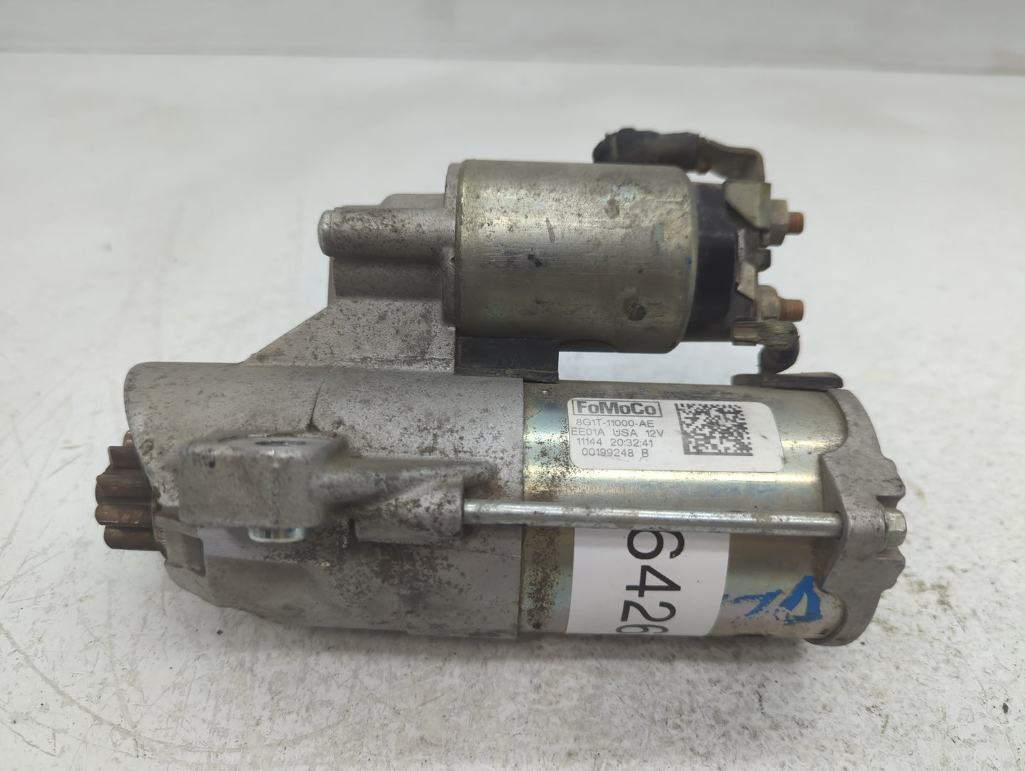 2007-2018 Ford Edge Car Starter Motor Solenoid OEM P/N:EE01A 8G1T-11000-AE Fits OEM Used Auto Parts - Oemusedautoparts1.com