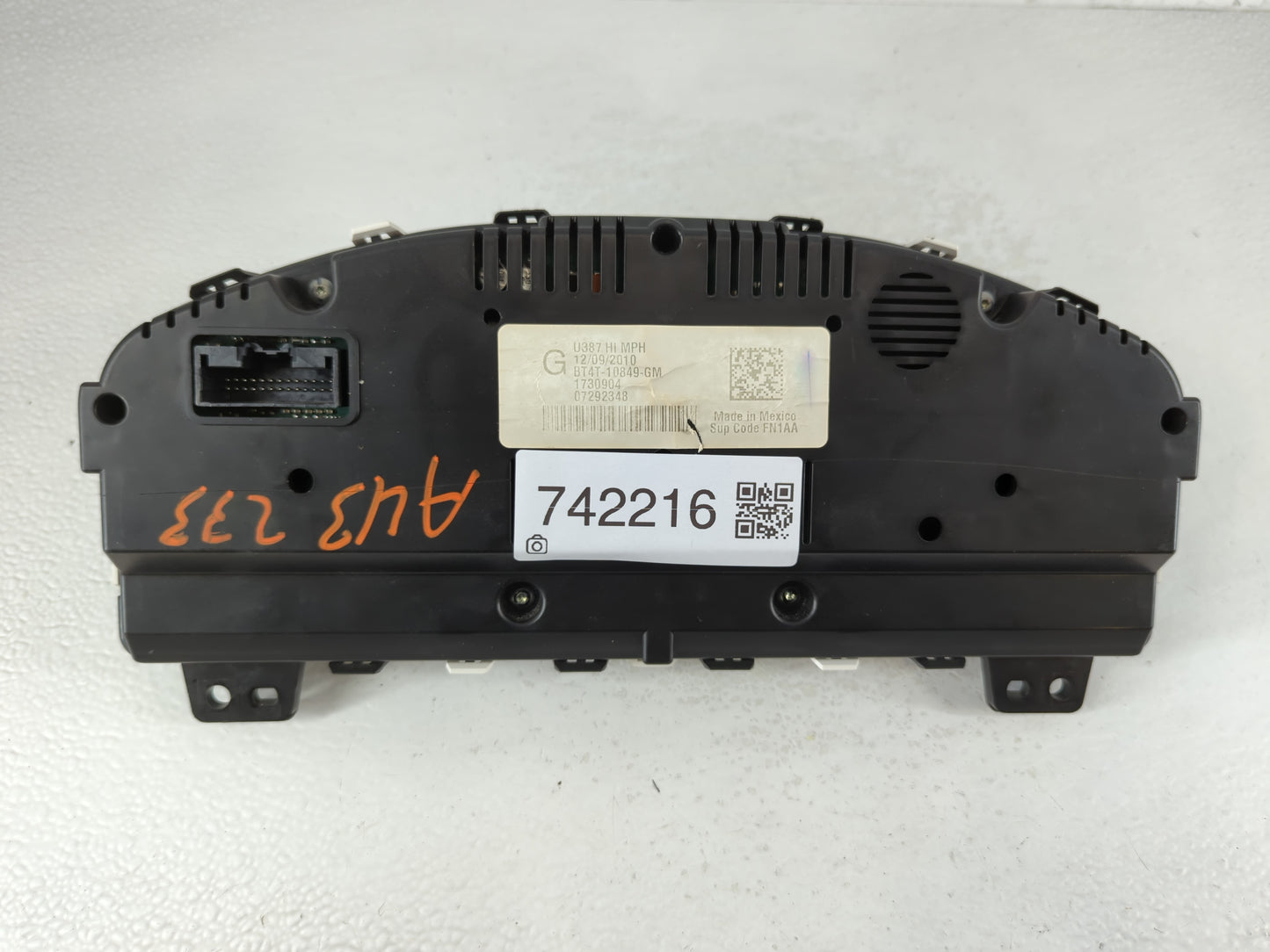 2011 Ford Edge Instrument Cluster Speedometer Gauges P/N:BT4T-10849-GM Fits OEM Used Auto Parts - Oemusedautoparts1.com