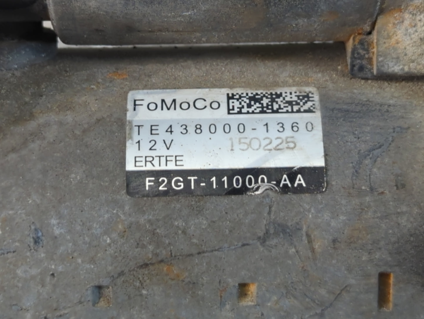 2007-2018 Ford Edge Car Starter Motor Solenoid OEM P/N:F2GT-11000-AA Fits OEM Used Auto Parts - Oemusedautoparts1.com