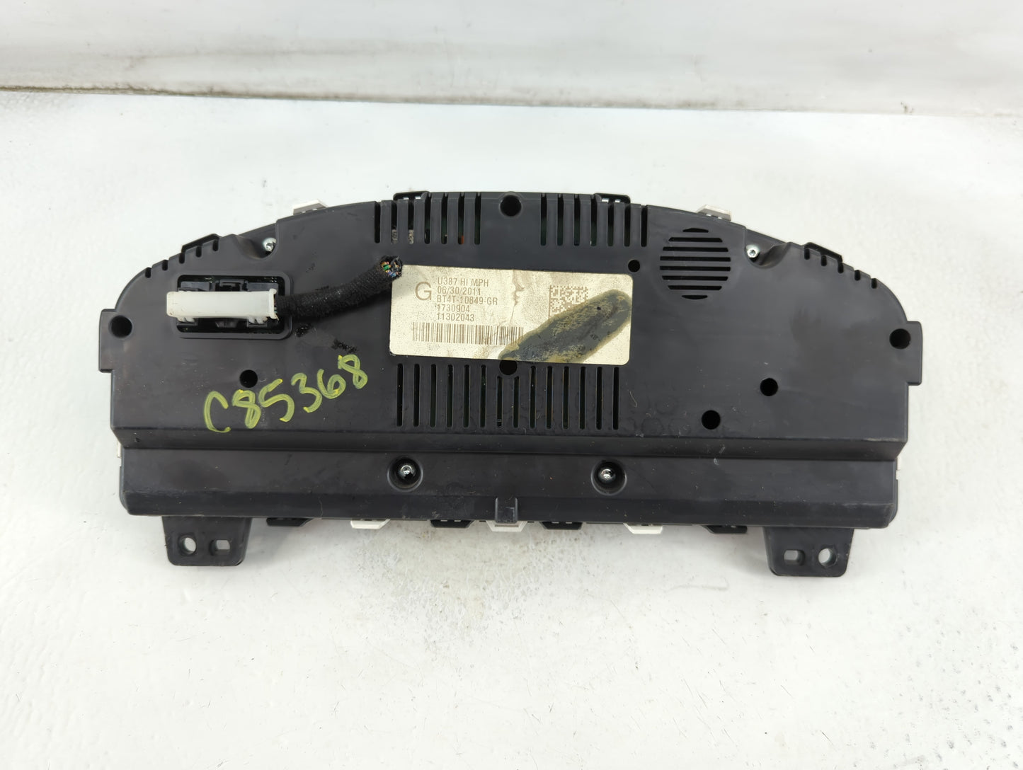 2011 Ford Edge Instrument Cluster Speedometer Gauges P/N:BT4T-10849-GM Fits OEM Used Auto Parts - Oemusedautoparts1.com