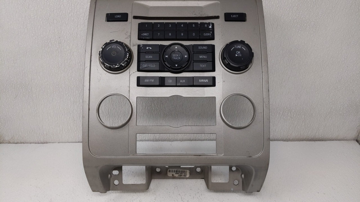 2009-2012 Ford Escape Am Fm Cd Player Radio Receiver 109256 - Oemusedautoparts1.com