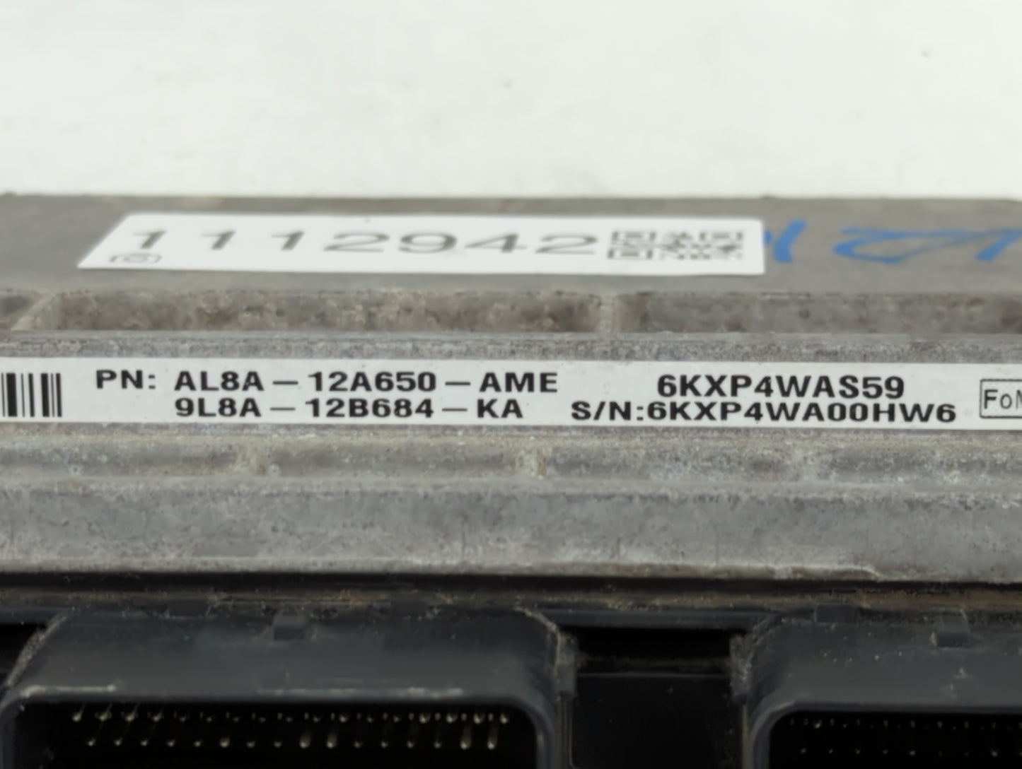 2011 Ford Escape PCM Engine Control Computer ECU ECM PCU OEM P/N:9L8A-12B684-KA AL8A-12A650-AME Fits OEM Used Auto Parts - O