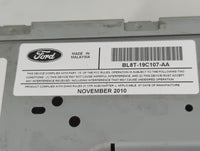 2011-2012 Ford Escape Radio AM FM Cd Player Receiver Replacement P/N:BL8T-19C107-AA Fits Fits 2011 2012 OEM Used Auto Parts 