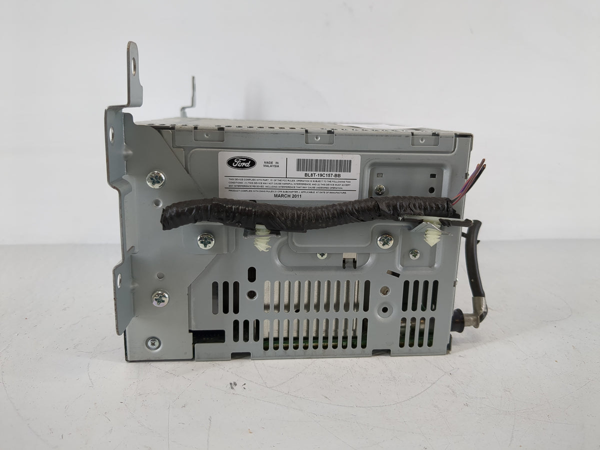 2011-2012 Ford Escape Radio AM FM Cd Player Receiver Replacement P/N:BL8T-19C157-BB Fits Fits 2011 2012 OEM Used Auto Parts 