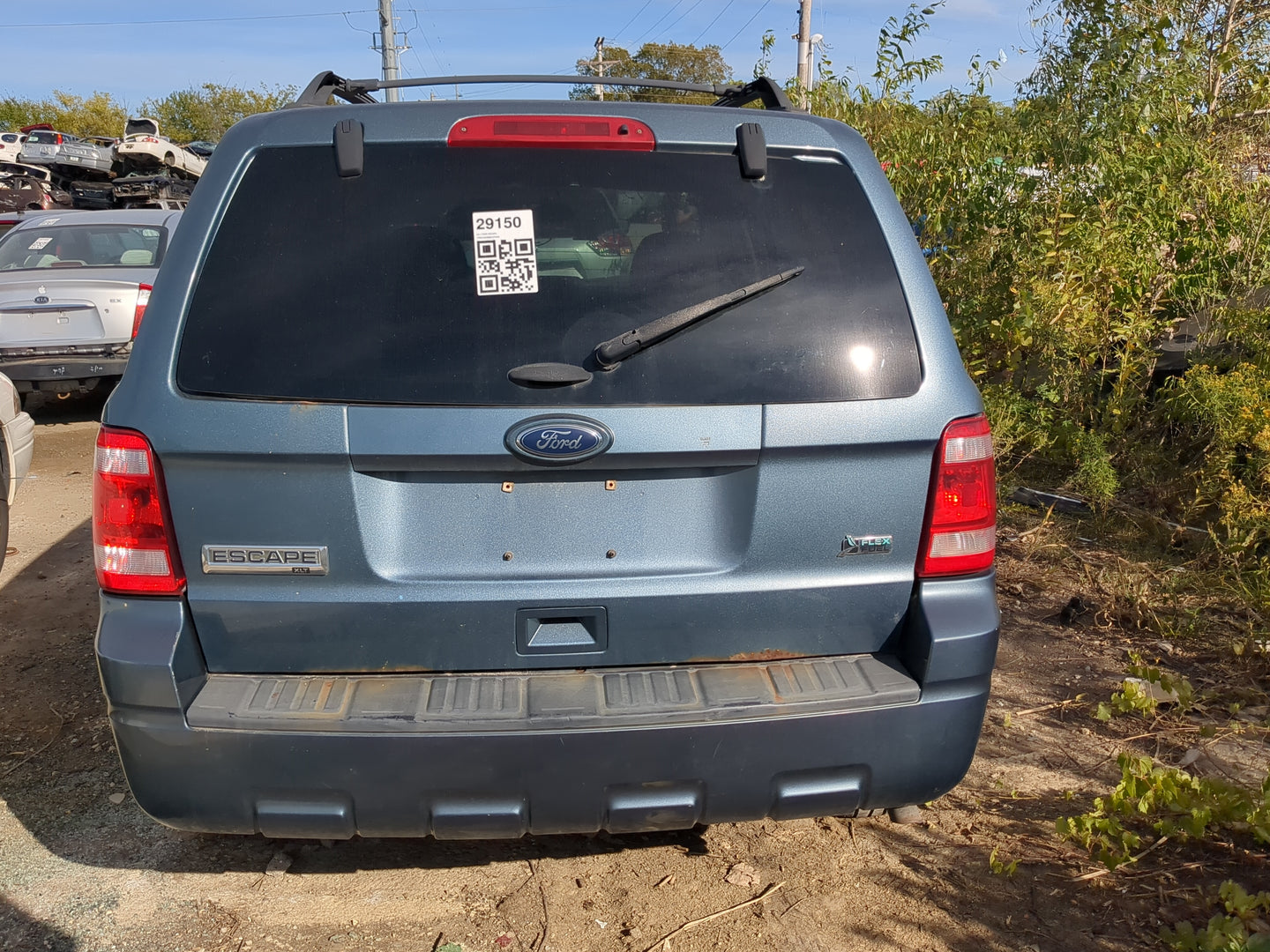 2010-2012 Ford Escape Trunk/decklid/hatch/tailgate Oem - Oemusedautoparts1.com