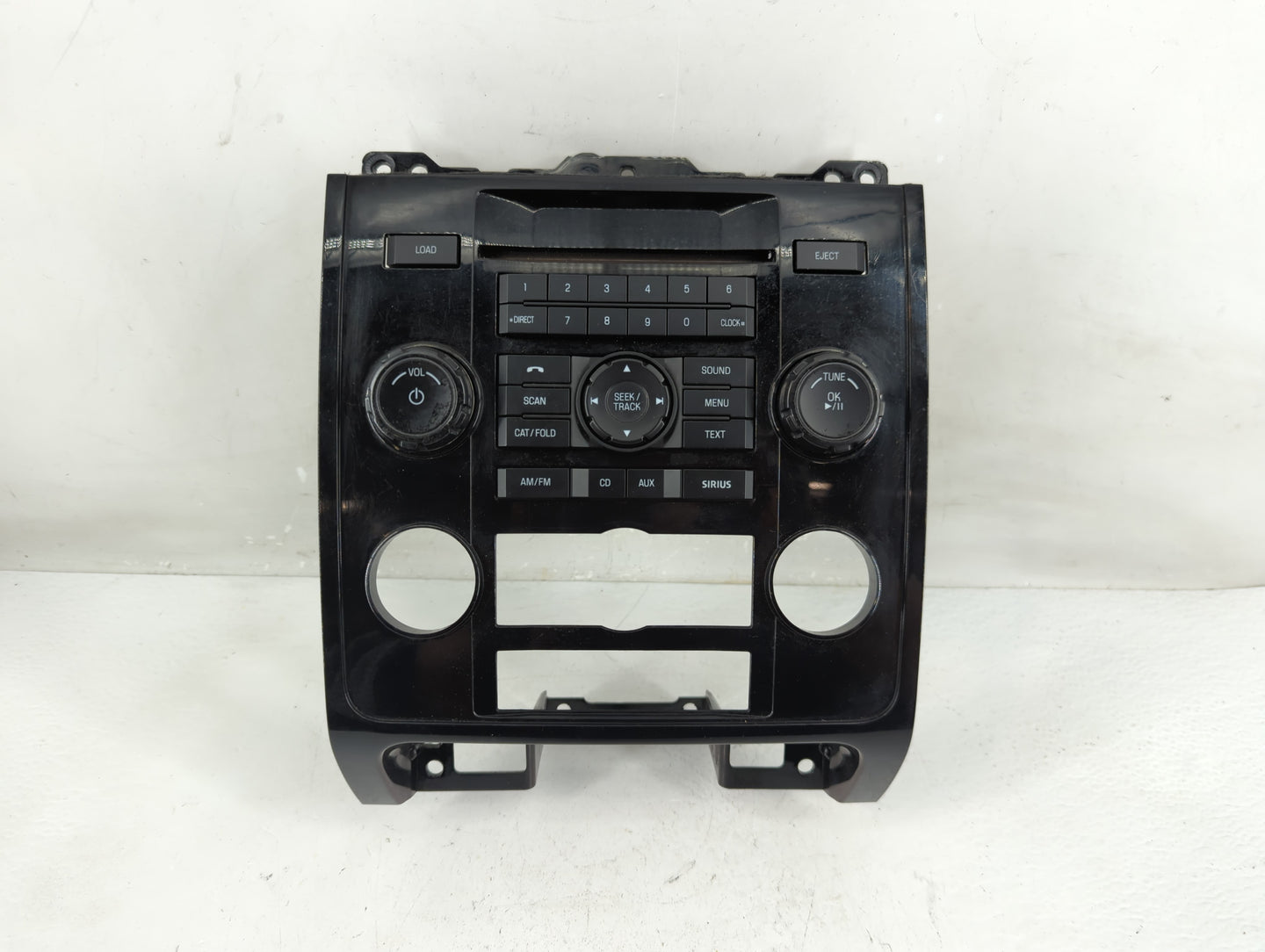2009-2012 Ford Escape Radio AM FM Cd Player Receiver Replacement P/N:PL8T-18A802-BB Fits Fits 2009 2010 2011 2012 OEM Used A
