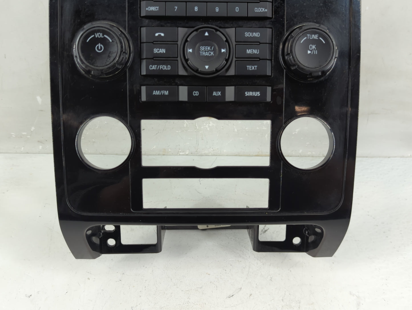 2009-2012 Ford Escape Radio AM FM Cd Player Receiver Replacement P/N:PL8T-18A802-BB Fits Fits 2009 2010 2011 2012 OEM Used A