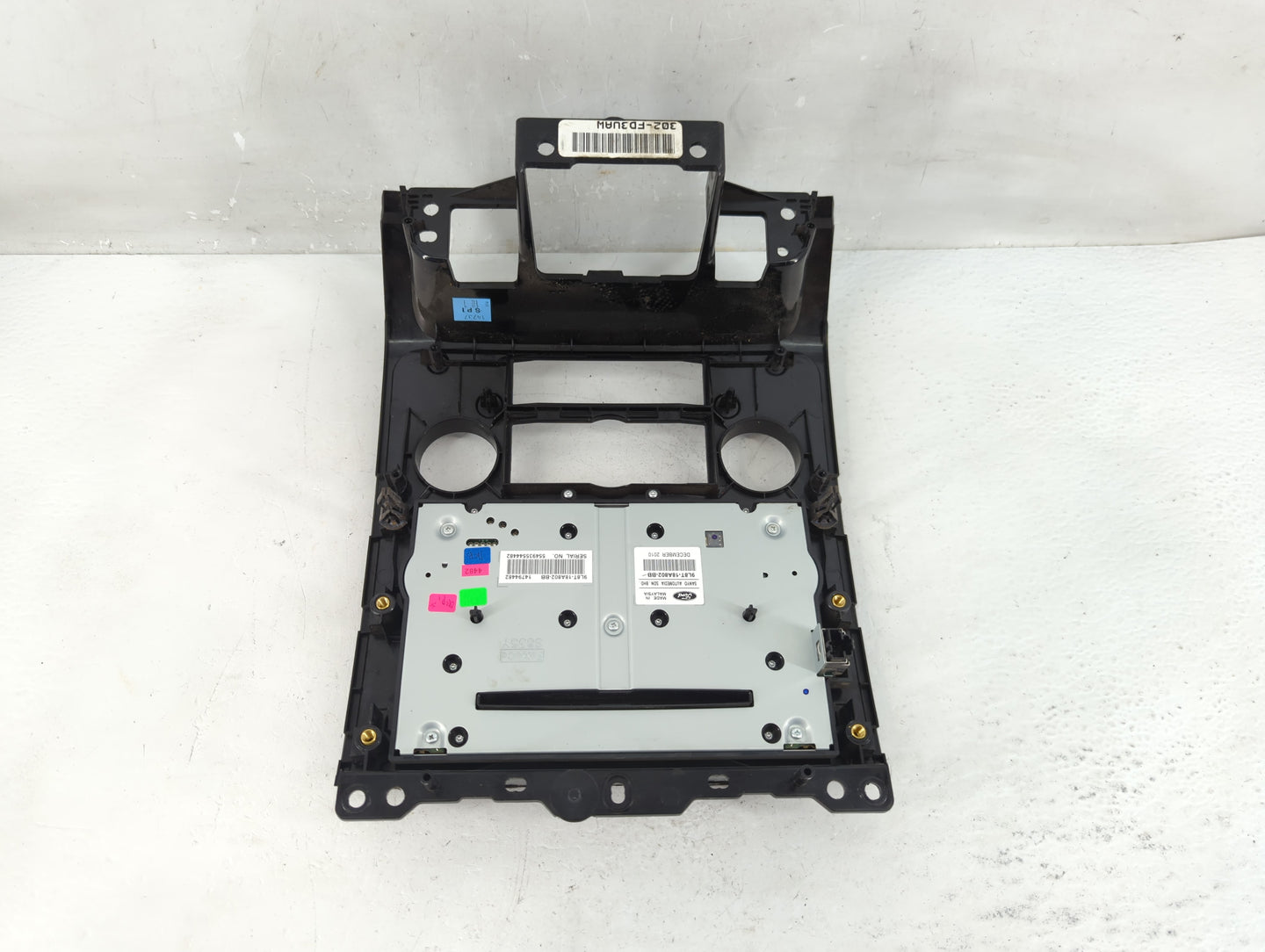 2009-2012 Ford Escape Radio AM FM Cd Player Receiver Replacement P/N:PL8T-18A802-BB Fits Fits 2009 2010 2011 2012 OEM Used A
