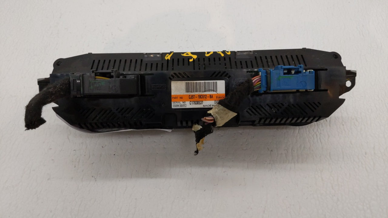 2011 Ford Escape Climate Control Module Temperature AC/Heater Replacement P/N:CJ5T-18C612-BA Fits OEM Used Auto Parts - Oemu
