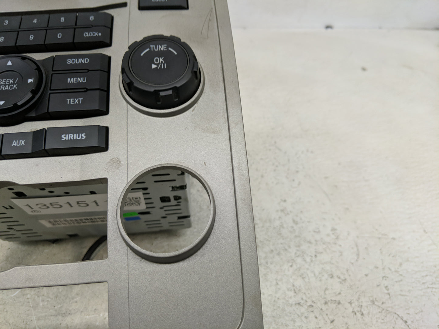 2011-2011 Ford Escape Radio Control Panel - Oemusedautoparts1.com
