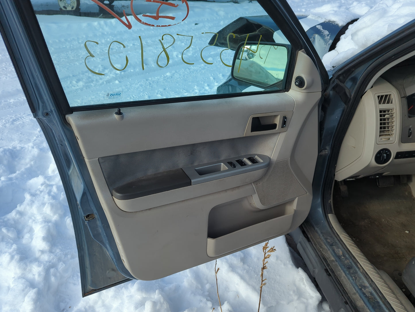 2011 Ford Escape Front Left Driver Interior Door Panel Trim - Oemusedautoparts1.com