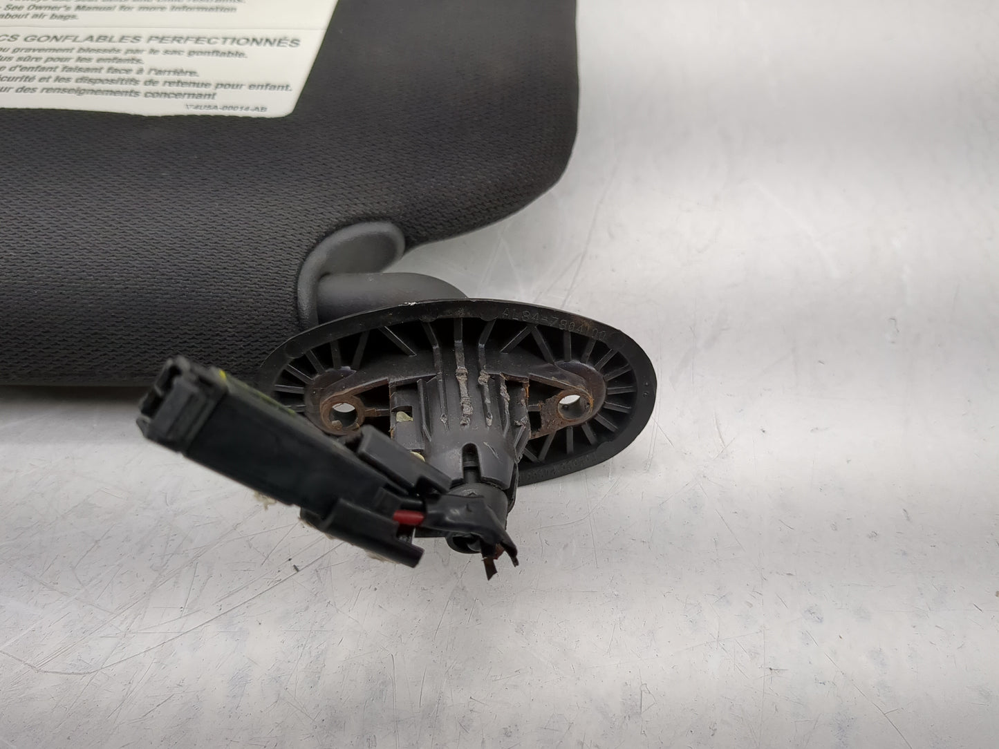 2010-2012 Ford Escape Sun Visor Shade Replacement Passenger Right Mirror Fits Fits 2010 2011 2012 OEM Used Auto Parts - Oemu