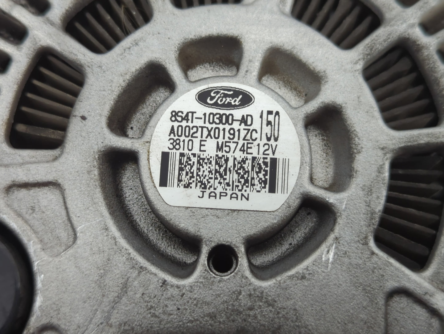 2009-2012 Ford Escape Alternator Replacement Generator Charging Assembly Engine OEM P/N:8S4T-10300-AD Fits OEM Used Auto Par