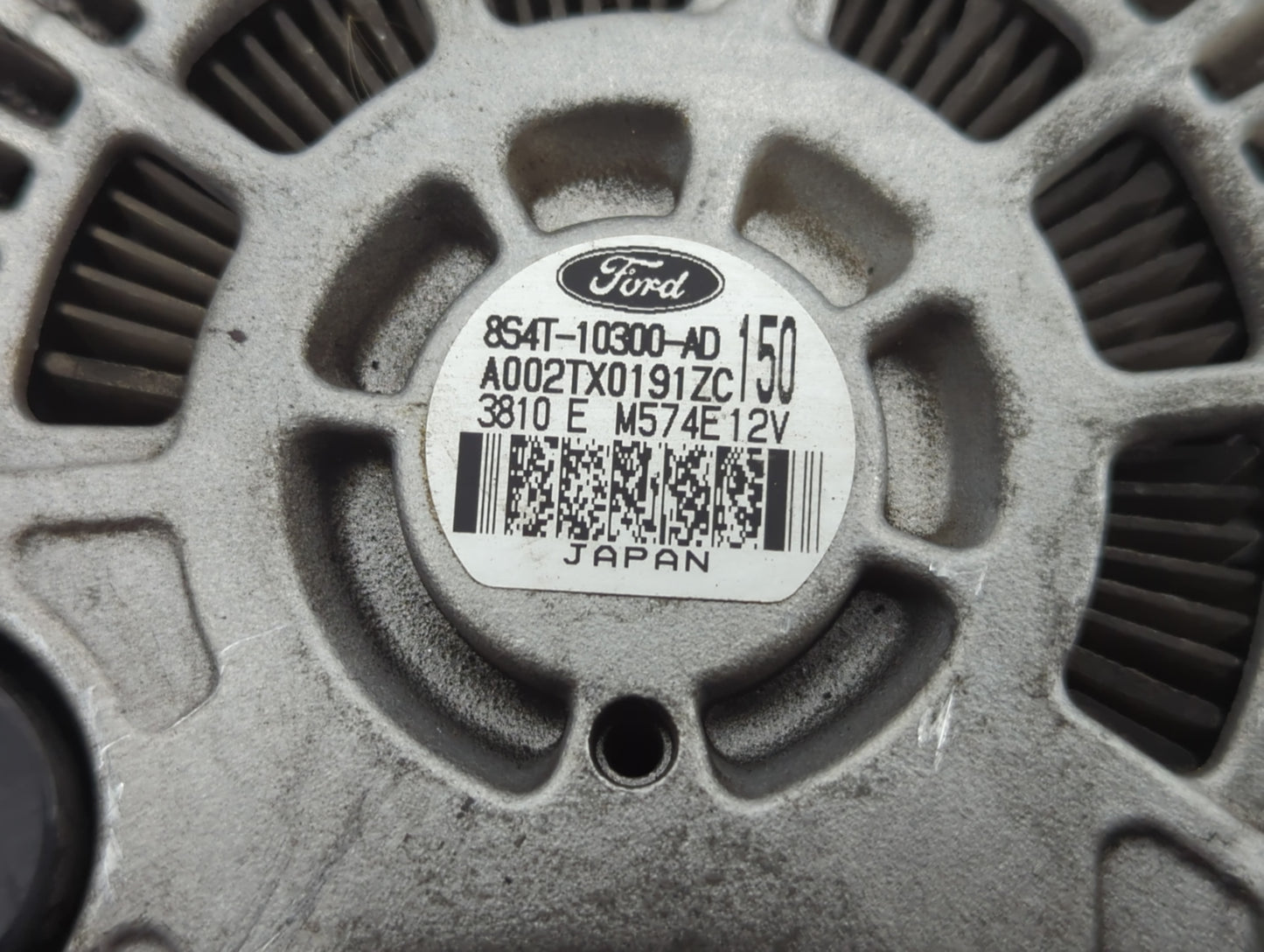 2009-2012 Ford Escape Alternator Replacement Generator Charging Assembly Engine OEM P/N:8S4T-10300-AD Fits OEM Used Auto Par