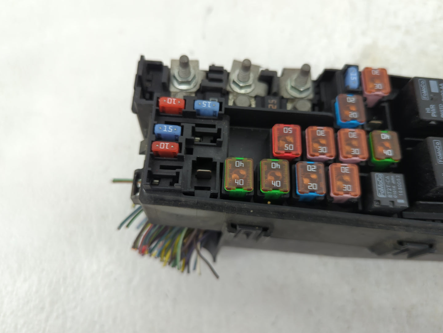 2011-2012 Ford Escape Fusebox Fuse Box Panel Relay Module P/N:9L8T-14A003-BB Fits Fits 2011 2012 OEM Used Auto Parts - Oemus