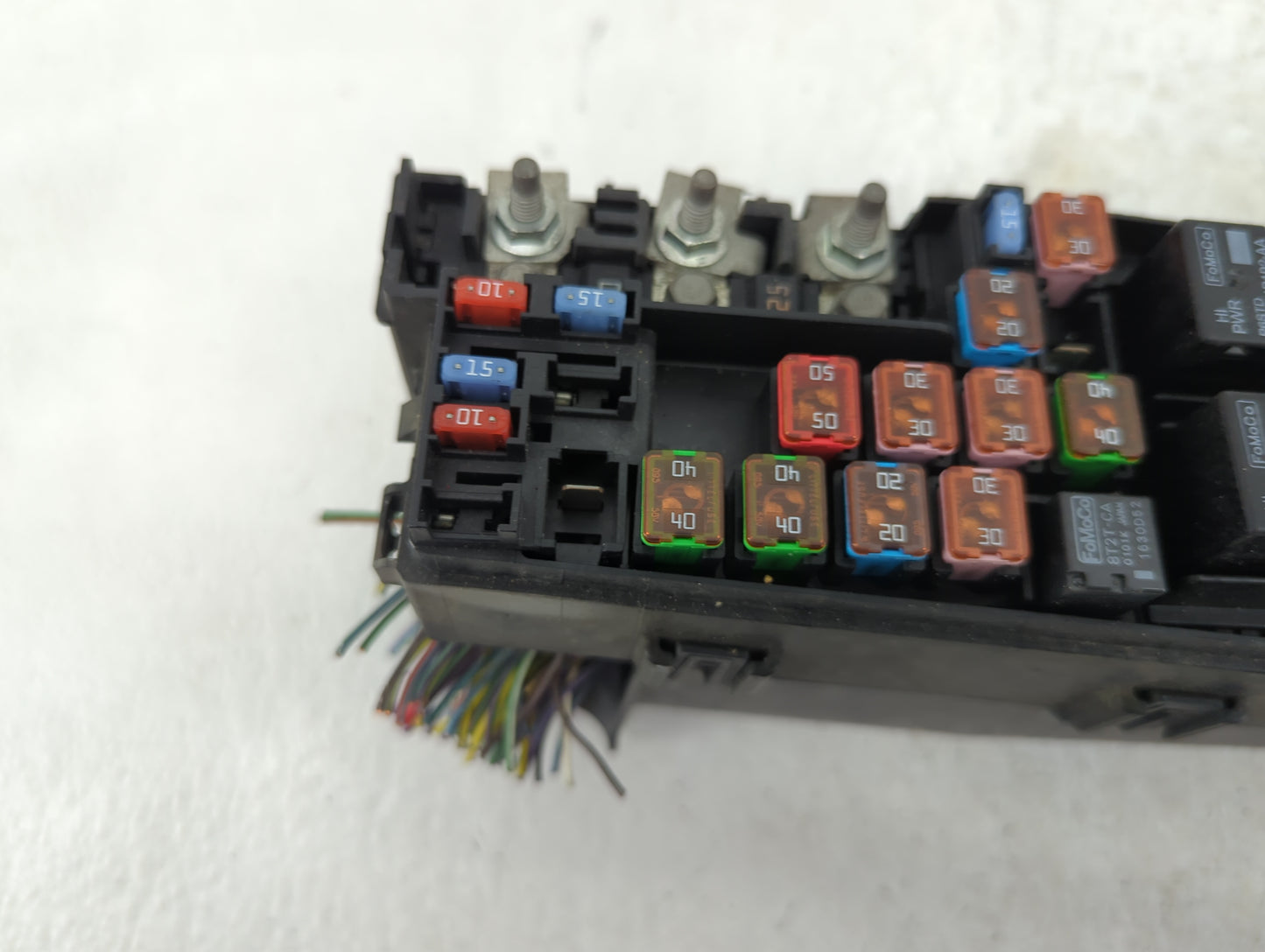 2011-2012 Ford Escape Fusebox Fuse Box Panel Relay Module P/N:9L8T-14A003-BB Fits Fits 2011 2012 OEM Used Auto Parts - Oemus