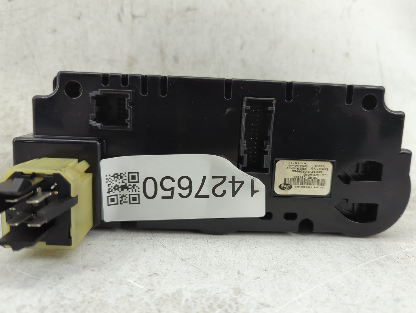 2009-2012 Ford Escape Climate Control Module Temperature AC/Heater Replacement P/N:AL84-19930-AB Fits Fits 2009 2010 2011 20