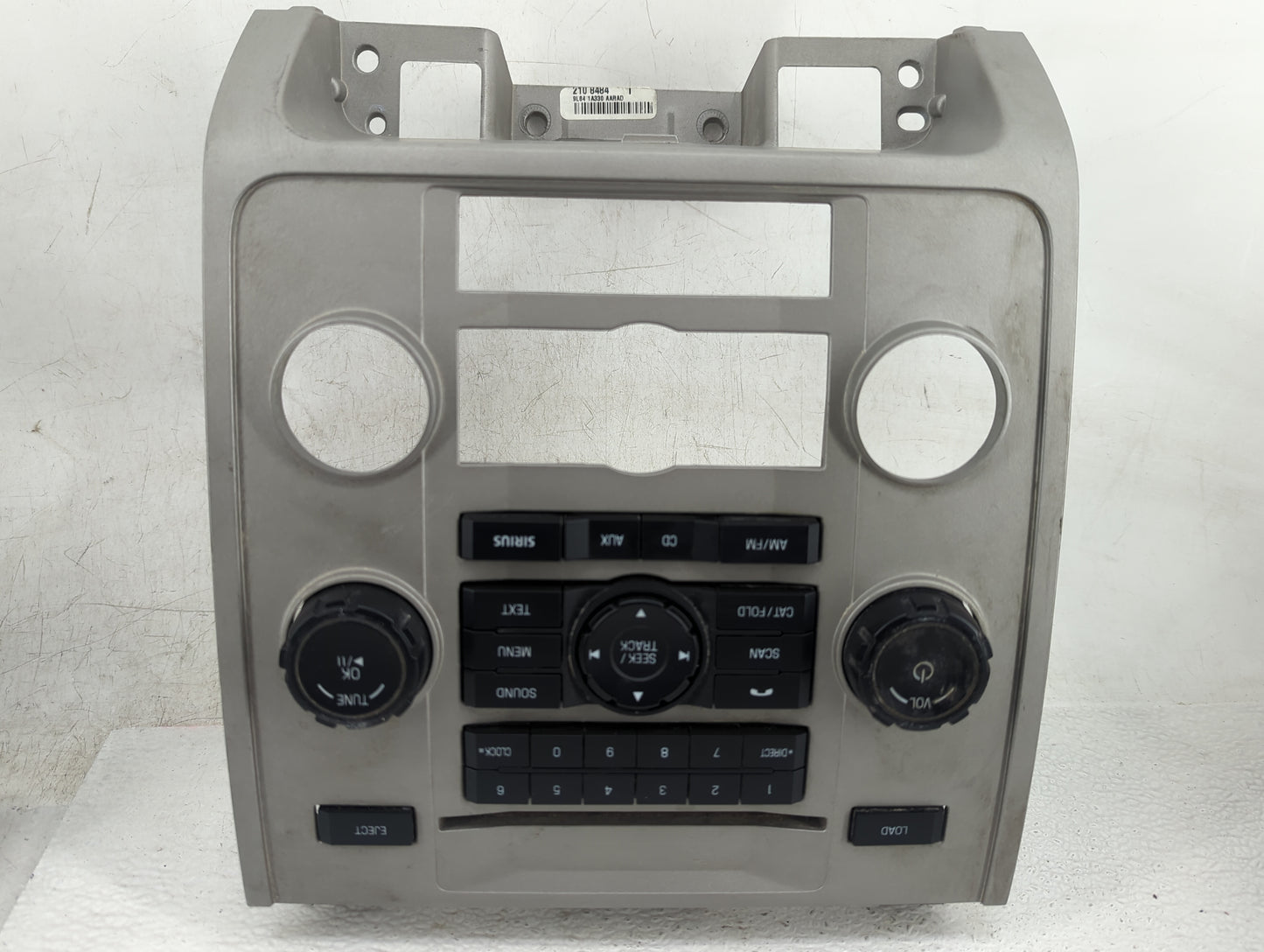 2009-2012 Ford Escape Radio AM FM Cd Player Receiver Replacement P/N:9L8T-18A802-BB Fits Fits 2009 2010 2011 2012 OEM Used A