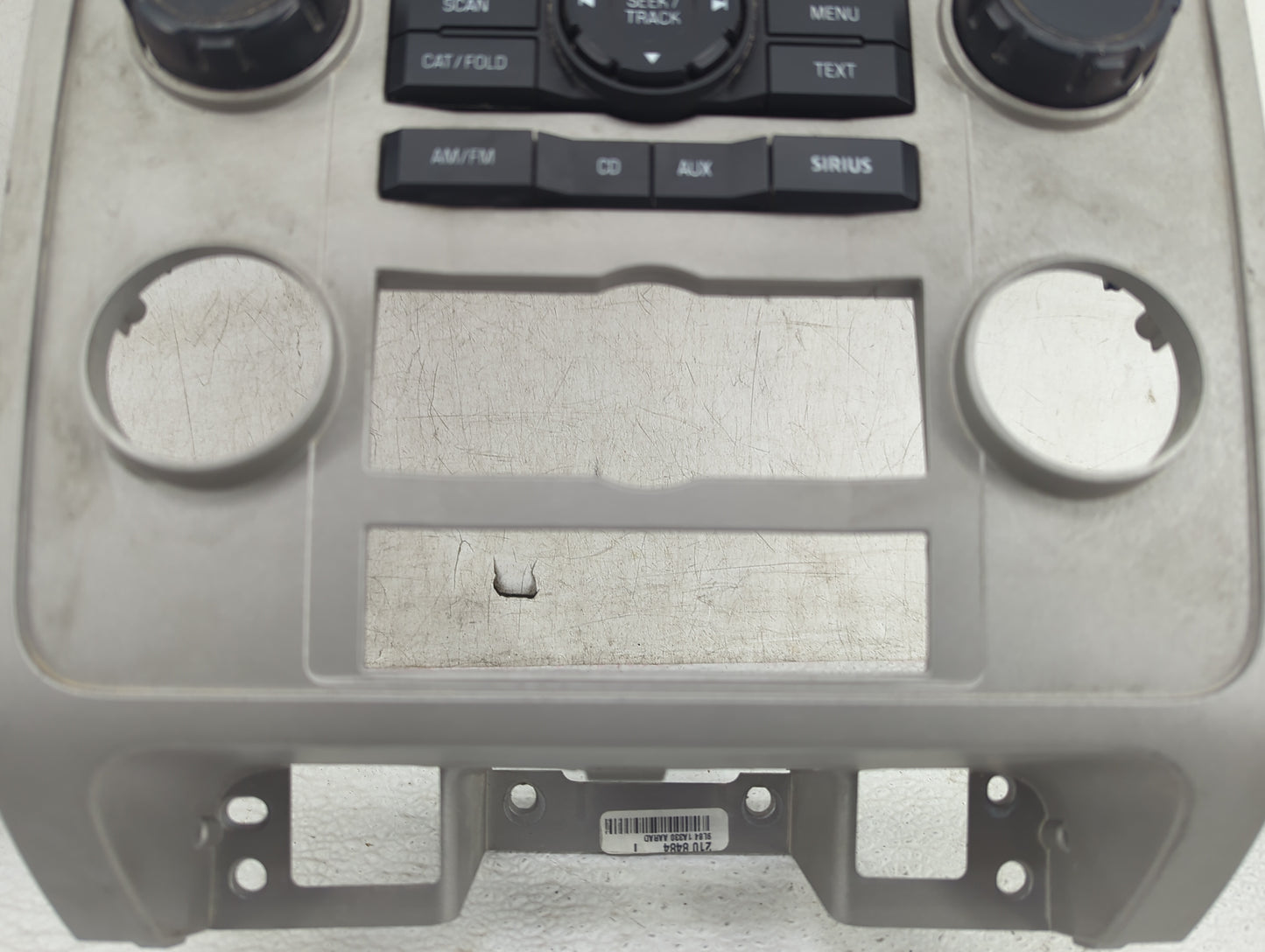 2009-2012 Ford Escape Radio AM FM Cd Player Receiver Replacement P/N:9L8T-18A802-BB Fits Fits 2009 2010 2011 2012 OEM Used A