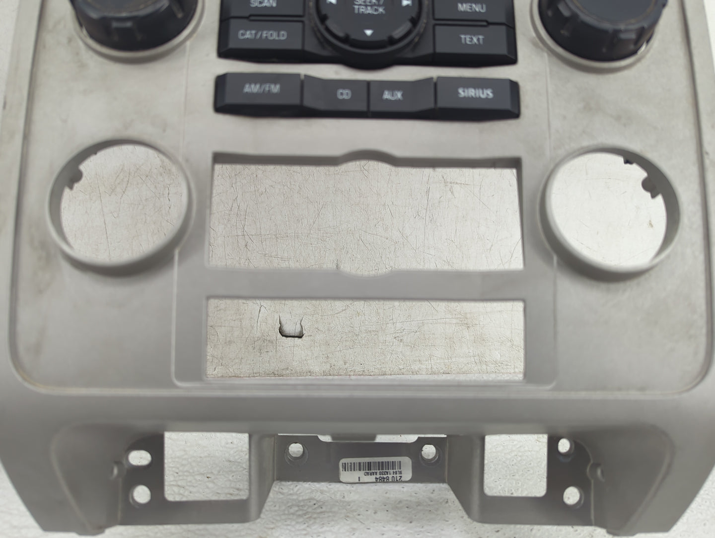 2009-2012 Ford Escape Radio AM FM Cd Player Receiver Replacement P/N:9L8T-18A802-BB Fits Fits 2009 2010 2011 2012 OEM Used A