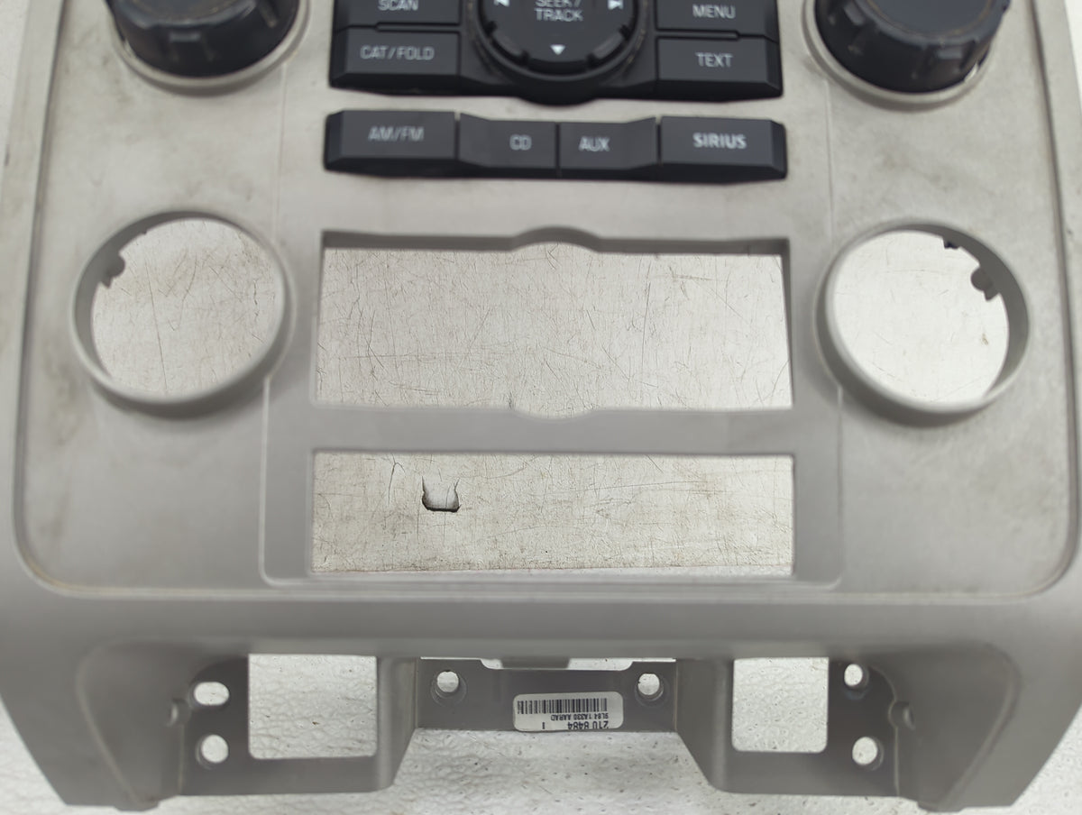 2009-2012 Ford Escape Radio AM FM Cd Player Receiver Replacement P/N:9L8T-18A802-BB Fits 2009 2010 2011 2012 OEM Used Auto P