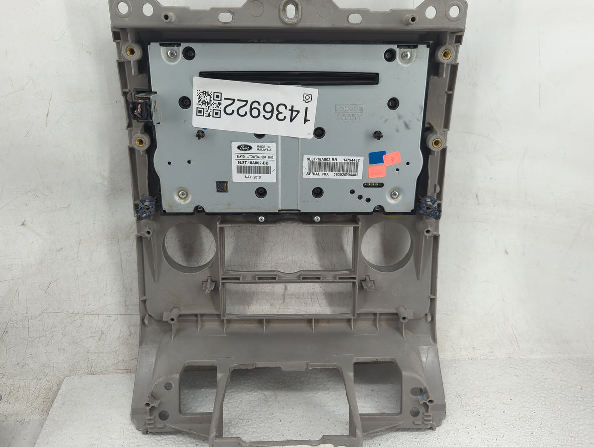 2009-2012 Ford Escape Radio AM FM Cd Player Receiver Replacement P/N:9L8T-18A802-BB Fits 2009 2010 2011 2012 OEM Used Auto P