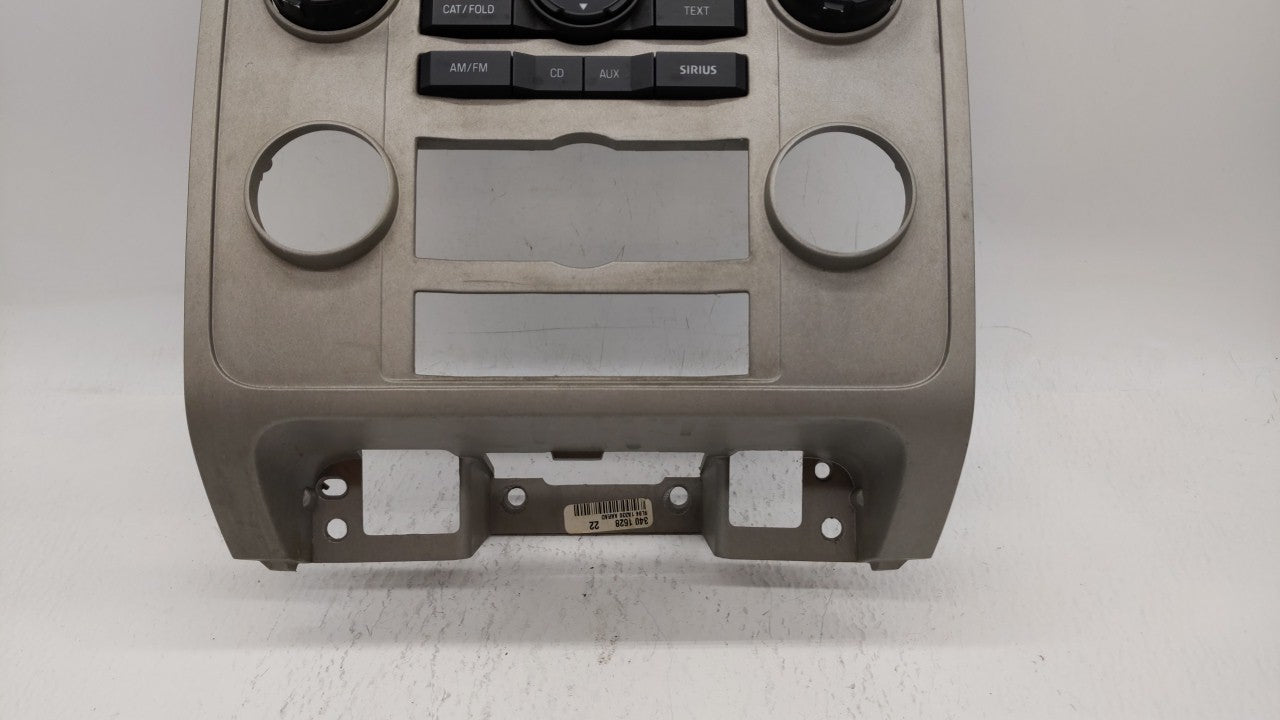 2009-2012 Ford Escape Radio Control Panel - Oemusedautoparts1.com