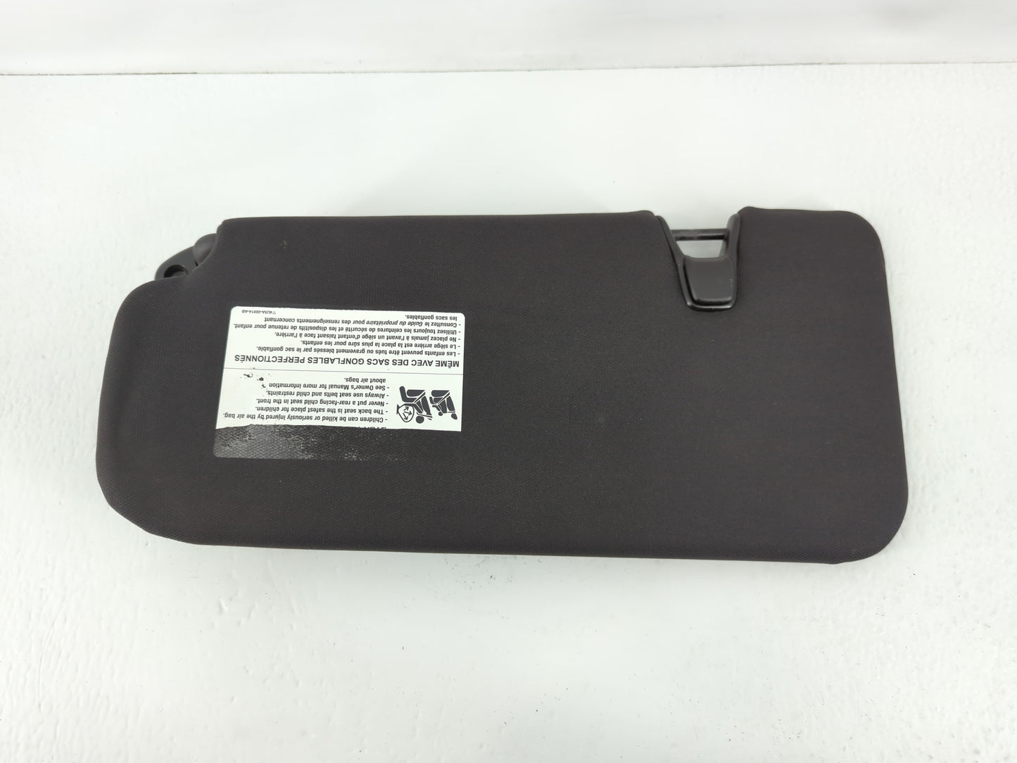 2010-2012 Ford Escape Sun Visor Shade Replacement Passenger Right Mirror Fits Fits 2010 2011 2012 OEM Used Auto Parts - Oemu