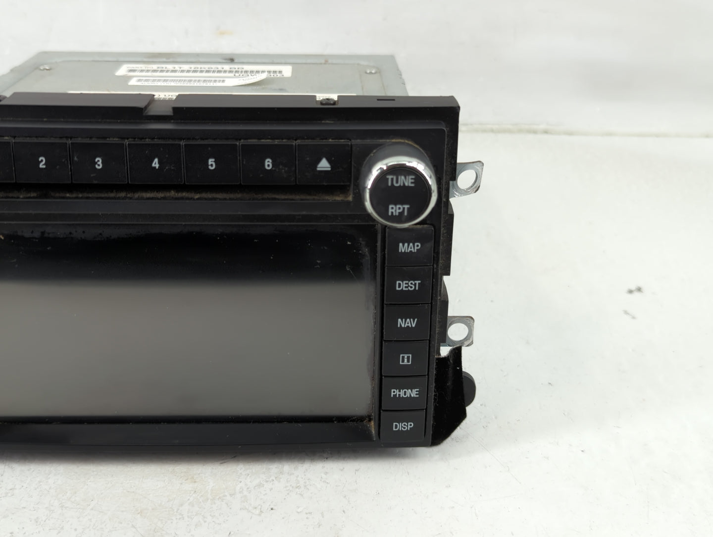 2011 Ford Expedition Radio AM FM Cd Player Receiver Replacement P/N:BL1T-18K931 BB Fits OEM Used Auto Parts - Oemusedautopar