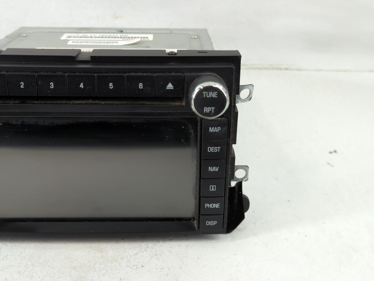 2011 Ford Expedition Radio AM FM Cd Player Receiver Replacement P/N:BL1T-18K931 BB Fits OEM Used Auto Parts - Oemusedautopar