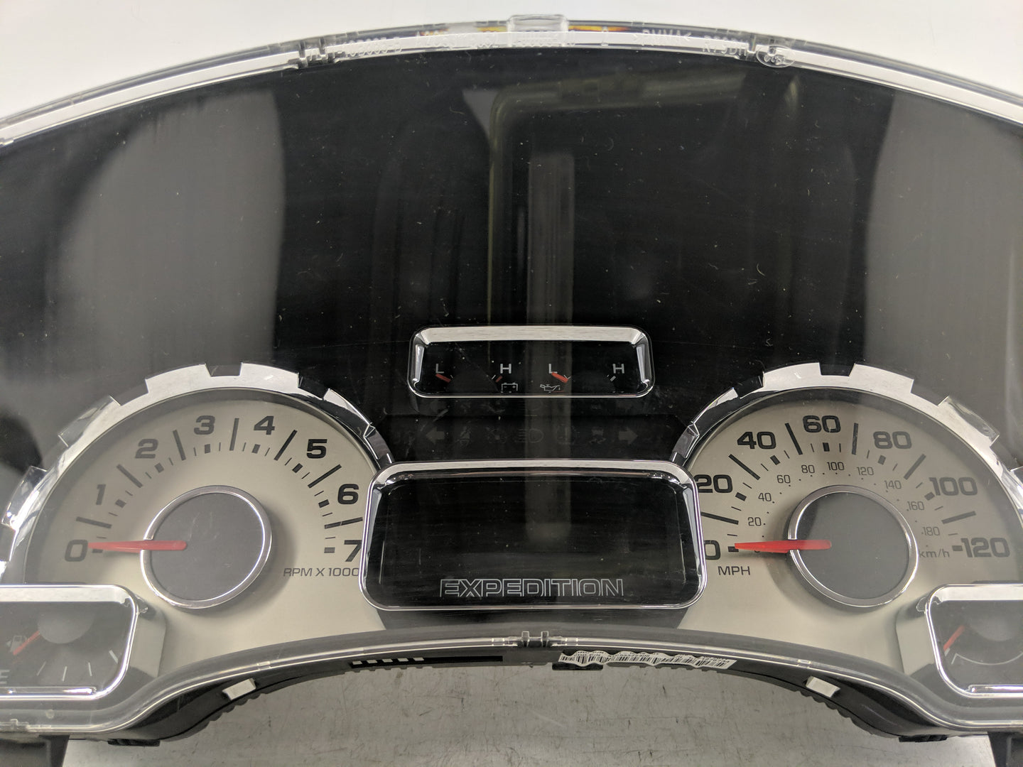 2011 Ford Expedition Instrument Cluster Speedometer Gauges P/N:AL1T-10849-GE Fits OEM Used Auto Parts - Oemusedautoparts1.co