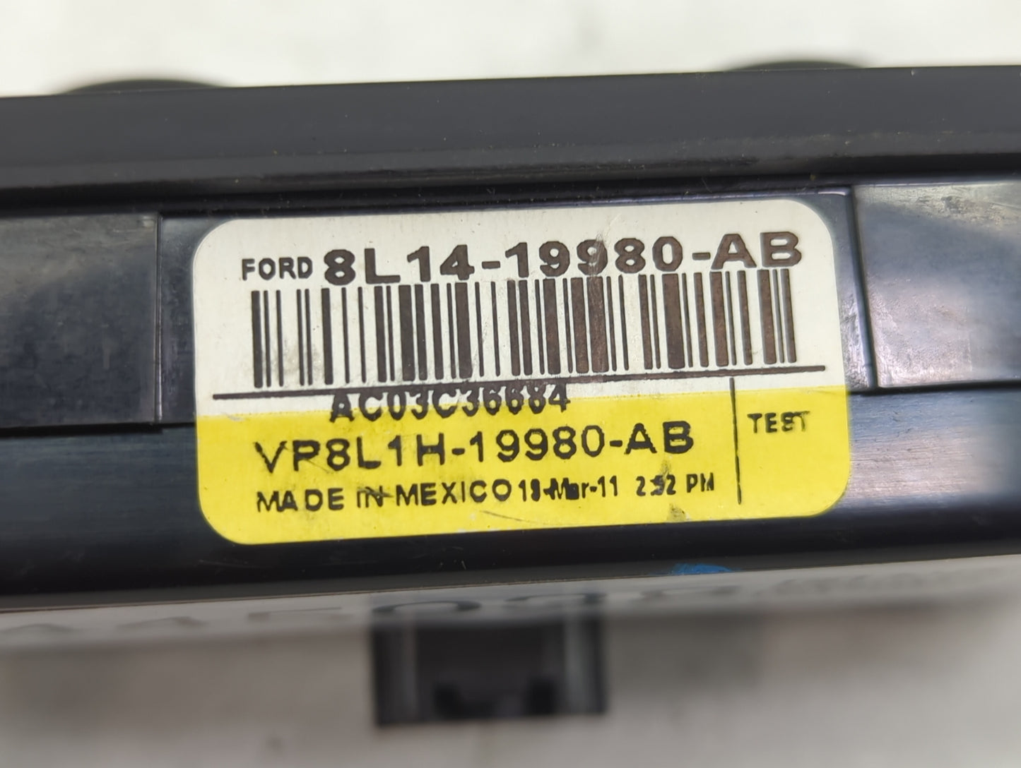 2007-2014 Ford Expedition Climate Control Module Temperature AC/Heater Replacement P/N:8L14-19980-AB VP8L1H-19980-AB Fits OE