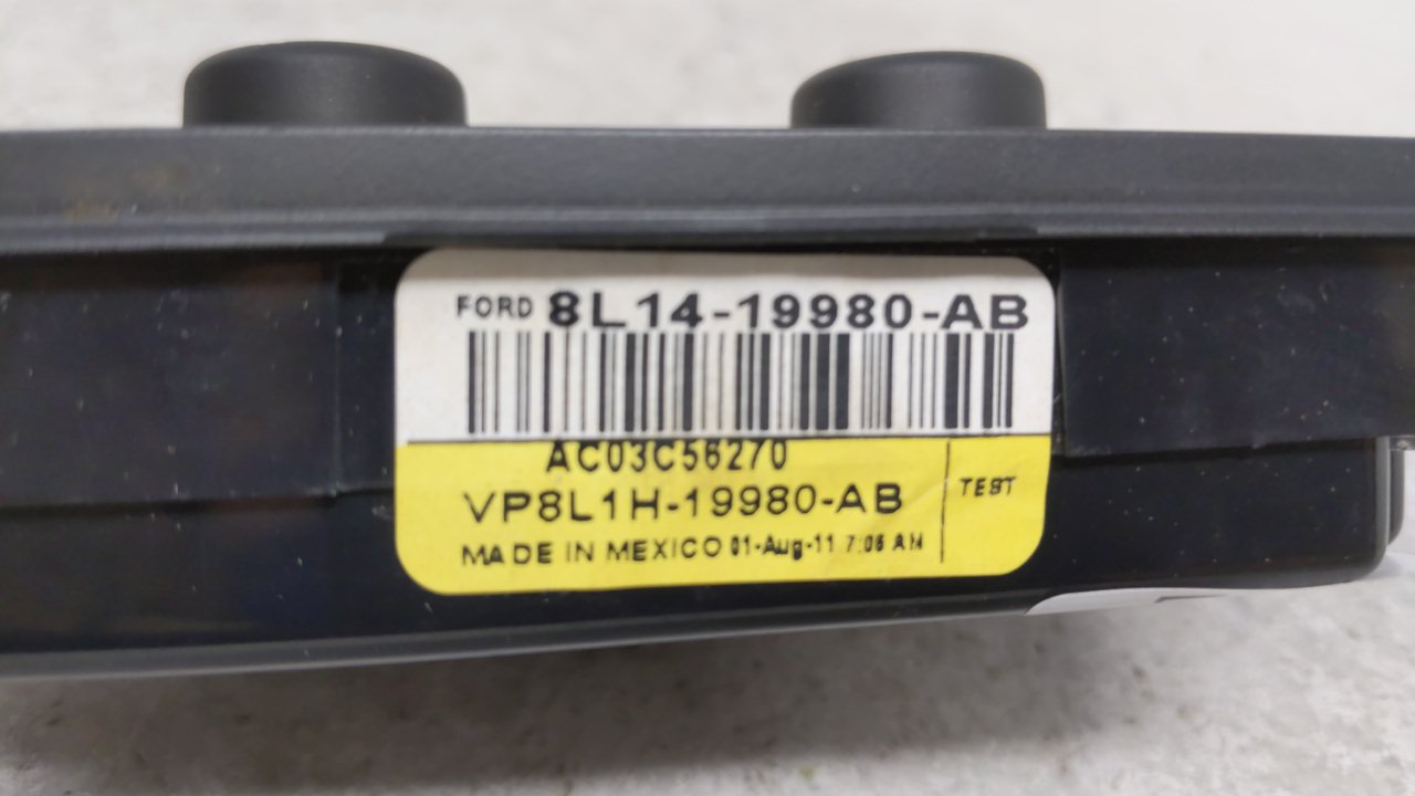 2007-2014 Ford Expedition Climate Control Module Temperature AC/Heater Replacement P/N:8L14-19980-AB Fits OEM Used Auto Part