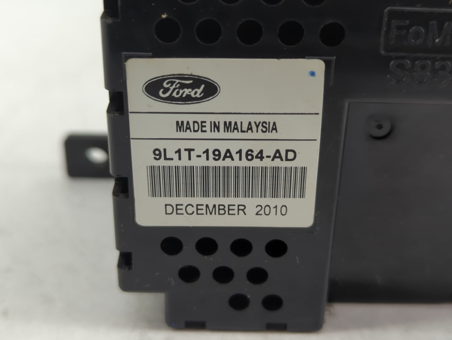 2011 Ford Expedition Radio AM FM Cd Player Receiver Replacement P/N:9L1T-19A164-AD Fits OEM Used Auto Parts - Oemusedautopar