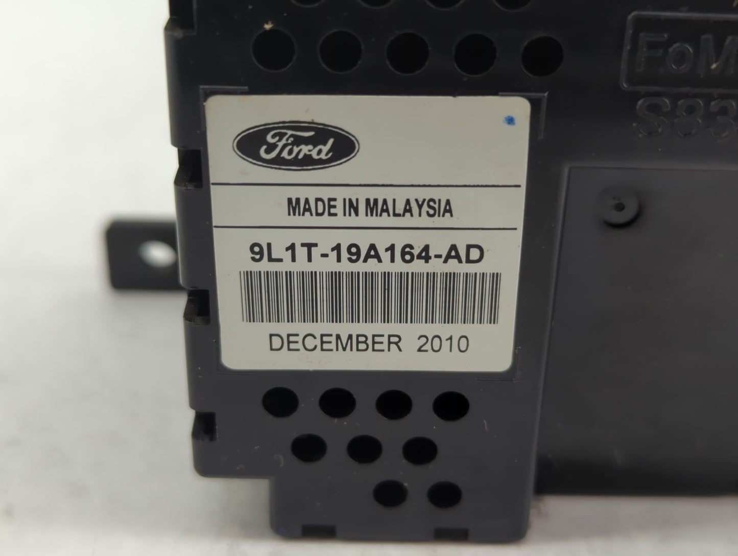 2011 Ford Expedition Radio AM FM Cd Player Receiver Replacement P/N:9L1T-19A164-AD Fits OEM Used Auto Parts - Oemusedautopar