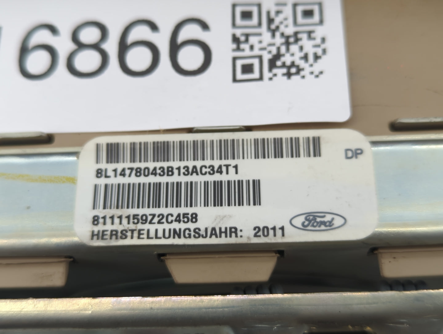 2011 Ford Expedition Air Bag Driver Left Steering Wheel Mounted P/N:8L1478043B13AC34T1 8111159Z2C458 Fits OEM Used Auto Part