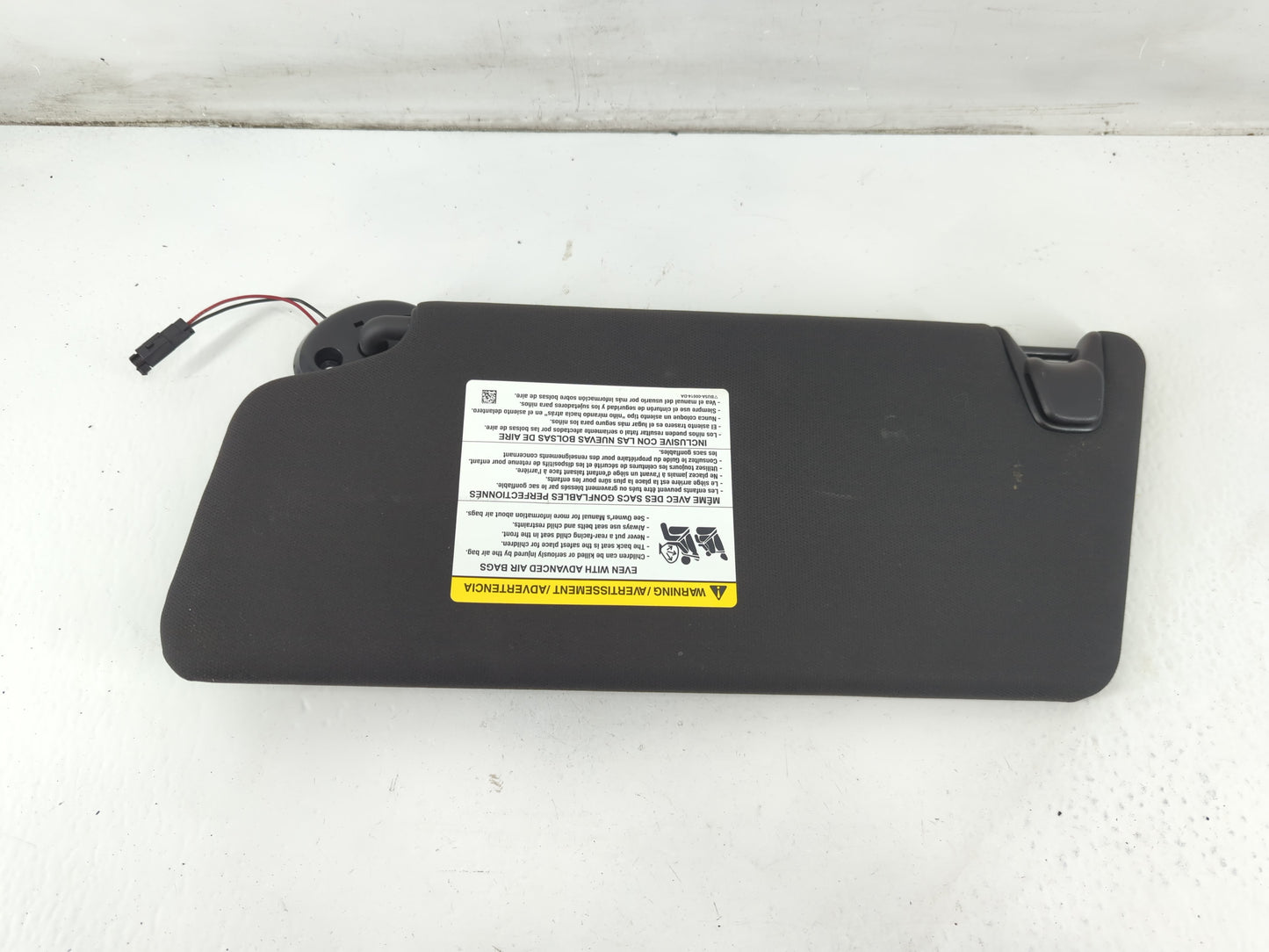 2011-2015 Ford Explorer Sun Visor Shade Replacement Passenger Right Mirror Fits Fits 2011 2012 2013 2014 2015 OEM Used Auto 