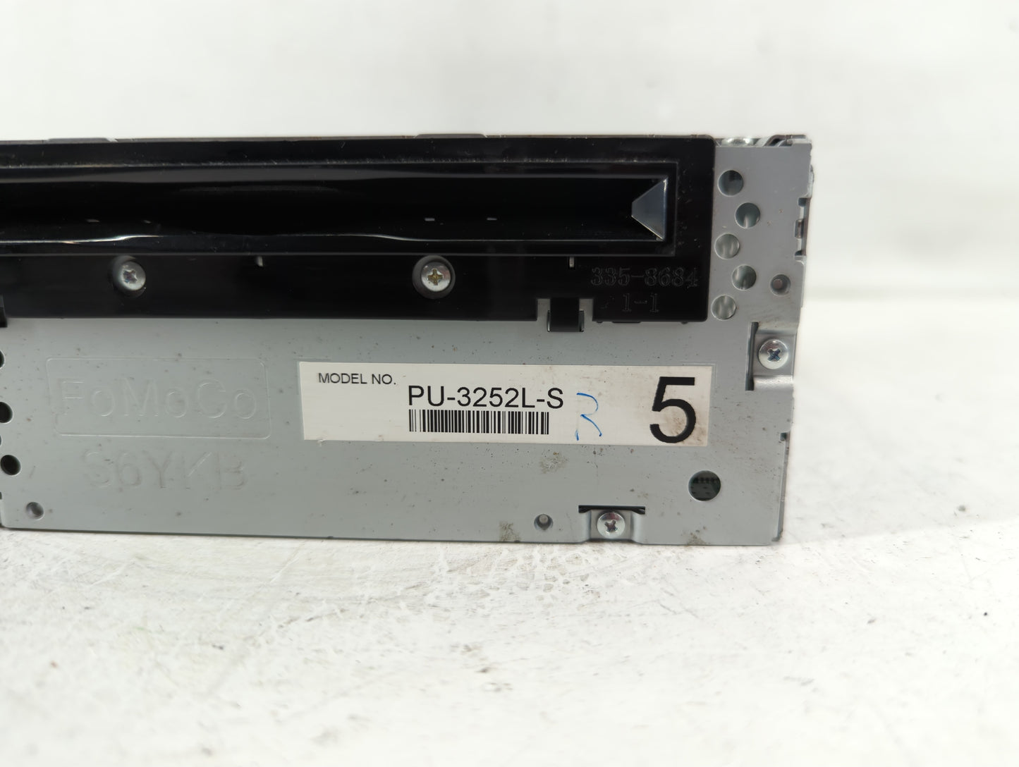 2011 Ford Explorer Radio AM FM Cd Player Receiver Replacement P/N:BB5T-19C107-BS Fits OEM Used Auto Parts - Oemusedautoparts