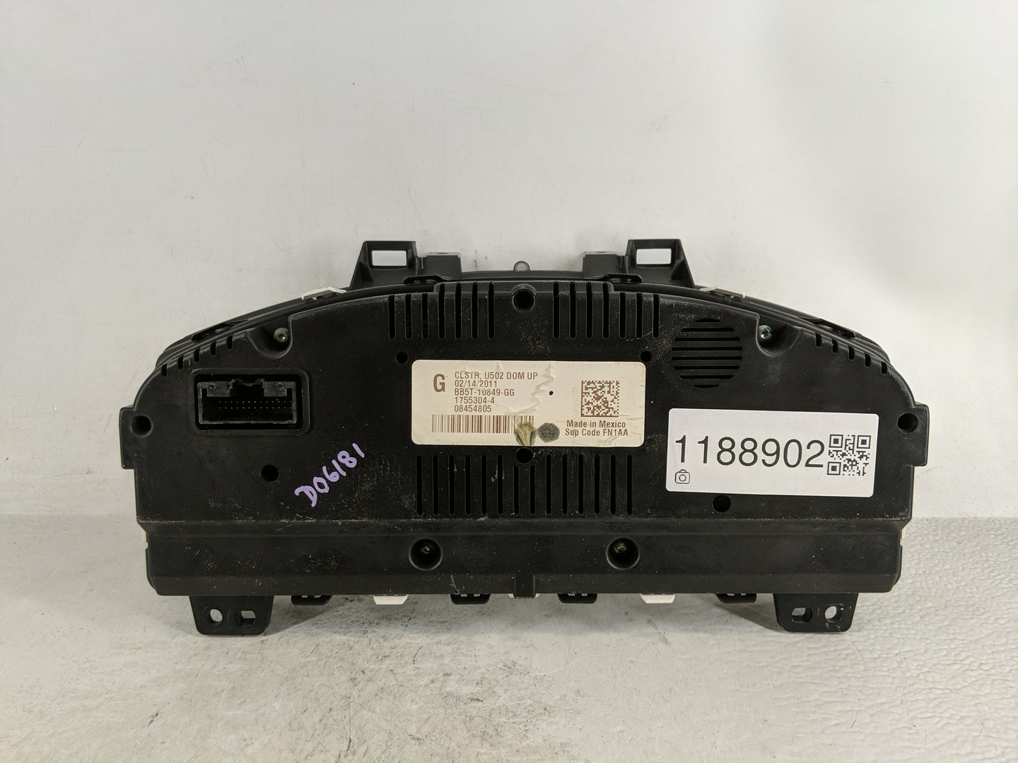 2011 Ford Explorer Instrument Cluster Speedometer Gauges P/N:BB5T-10849-GG Fits OEM Used Auto Parts - Oemusedautoparts1.com